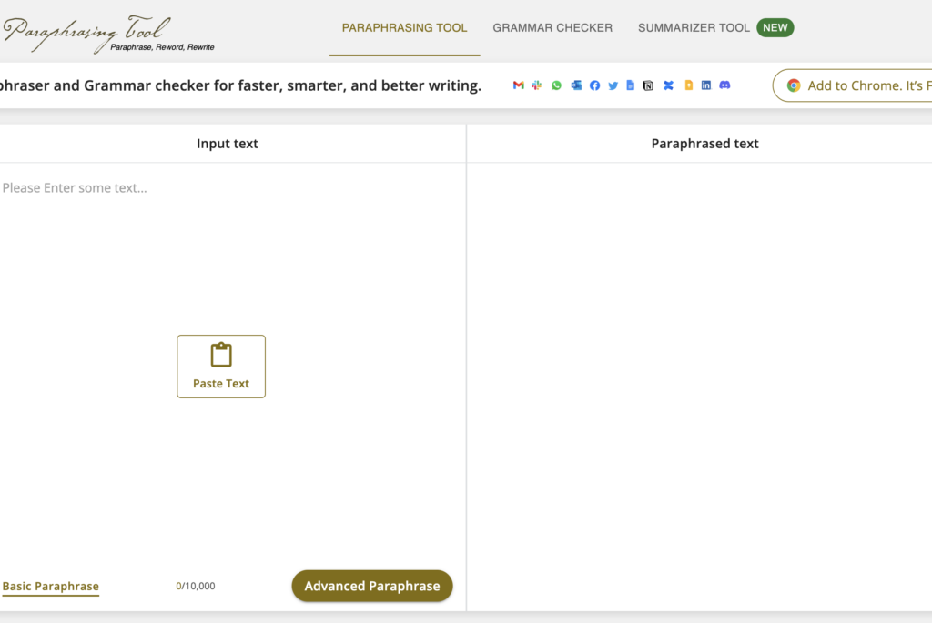 paraphrasing tool